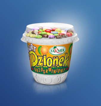 Jogurt Dzionek brzoskwiniowy