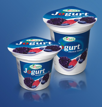 Jogurt owoce leśne