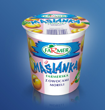 Maślanka morelowa
